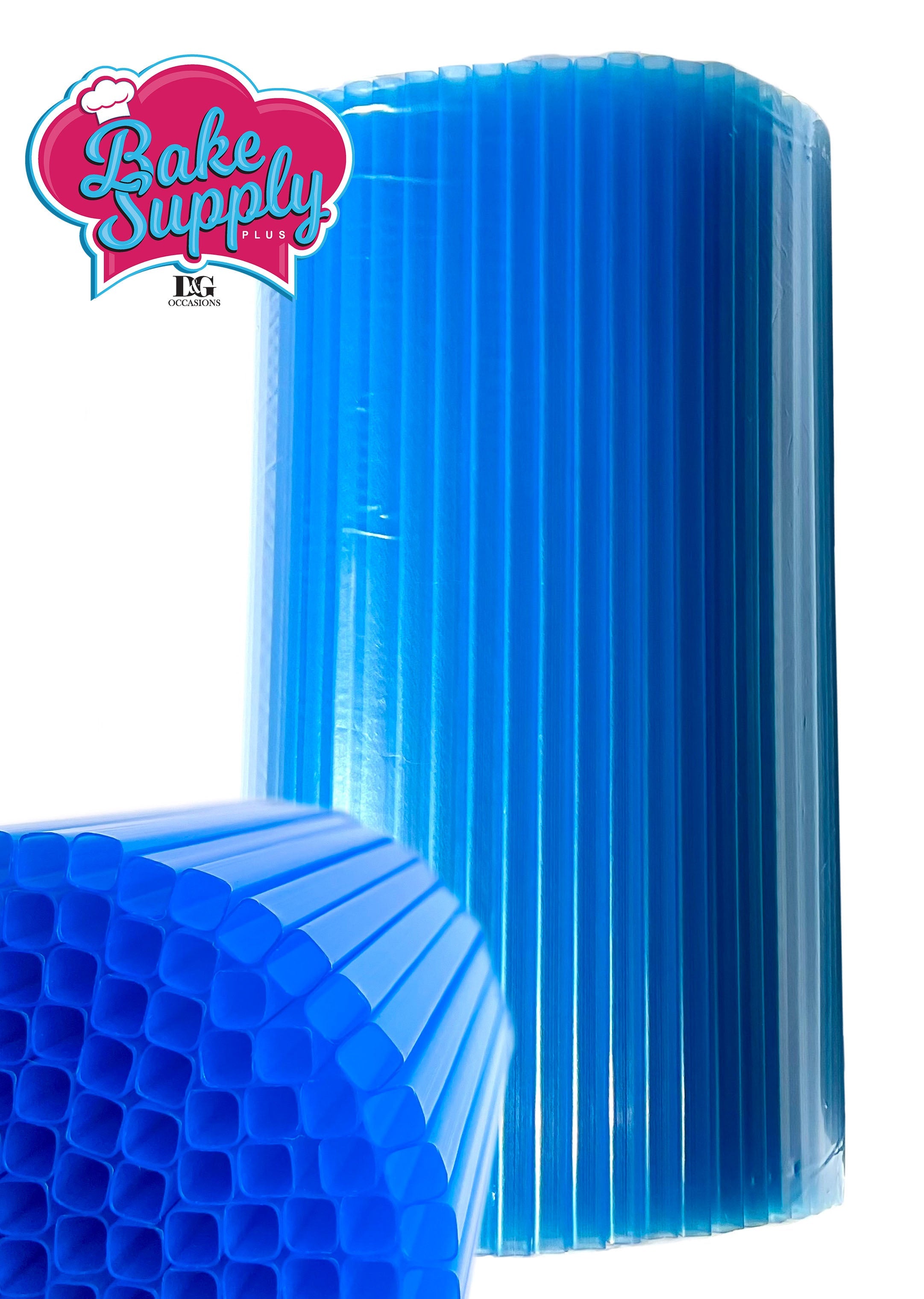 Bake Supply Plus Square Blue Dowels 12ct