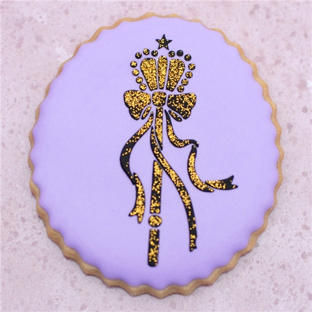 Princess Crown Cookie Stencil