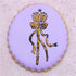 Princess Crown Cookie Stencil