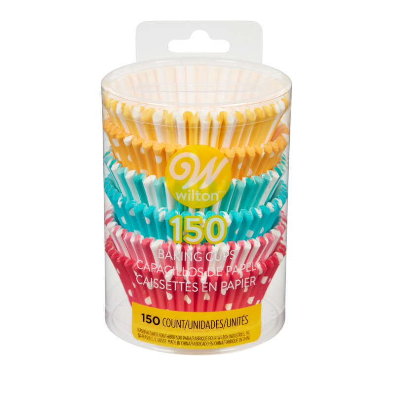 Wilton Baking Cups Colors 150ct - Bake Supply Plus