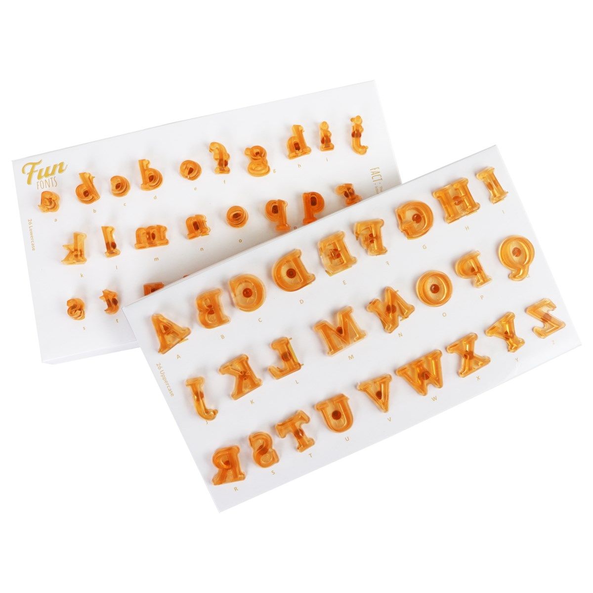 PME Fun Fonts Times New Roman Alphabet Collection 2 52 pcs