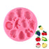 Molde de silicona NY Cake con frutas