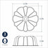 Bundt Pan 3 cup NoridicWare