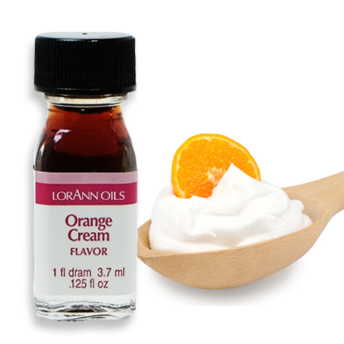 LorAnn Oils Orange Cream flavoring, 1 dram bottle