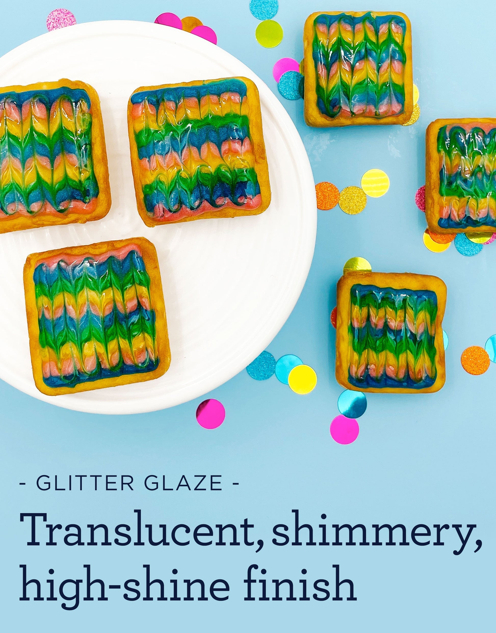 Glitter Glaze - Red 10oz