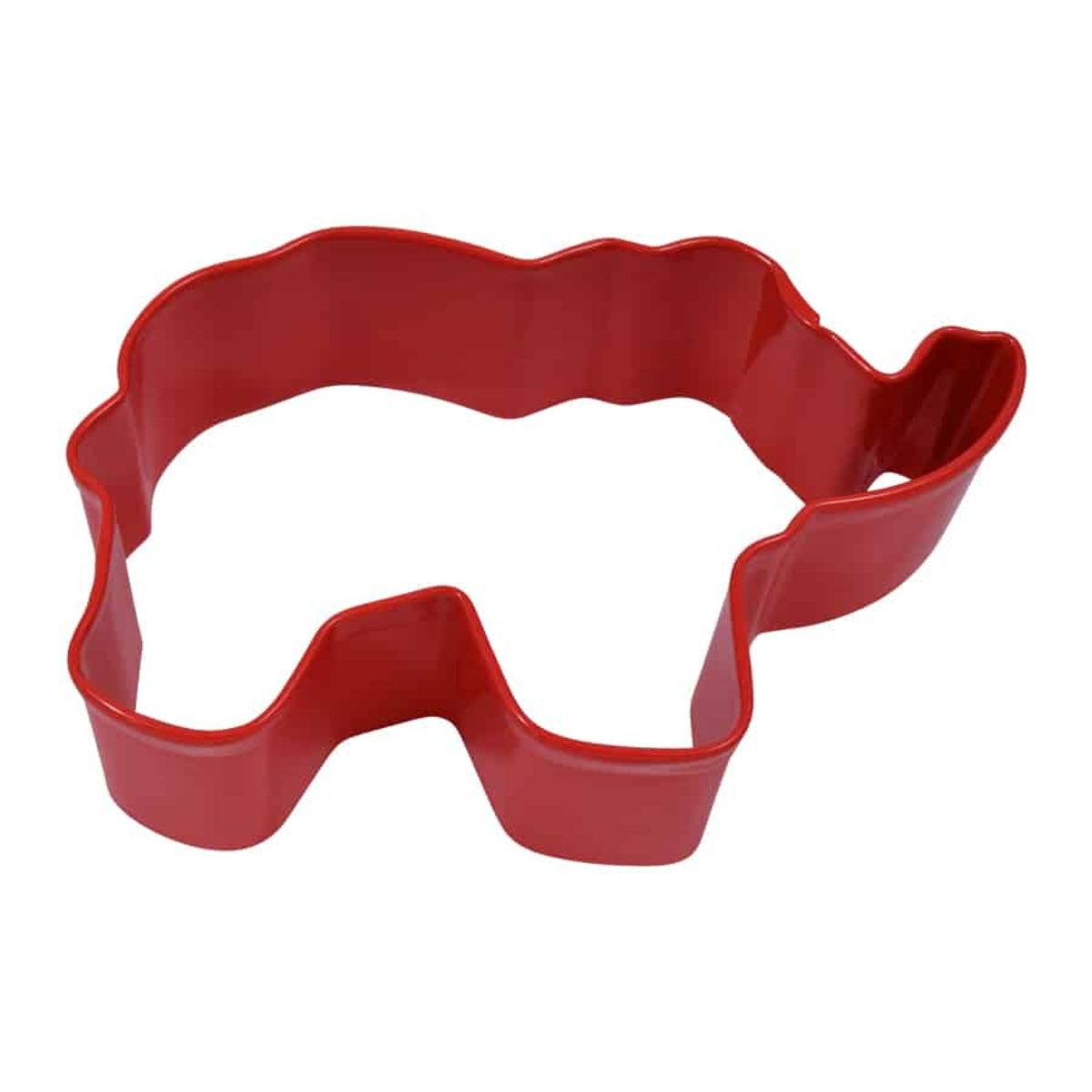 Cortador de Galletas R&M Elefante Rojo 3.5"