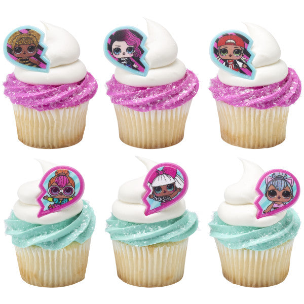 LOL Surprise SquadGoals Cupcake Rings 12ct