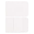 Box #37 - 5 9/16 x 5 9/16 x 1 3/4 White Candy & Fudge Boxes- 1 lb.