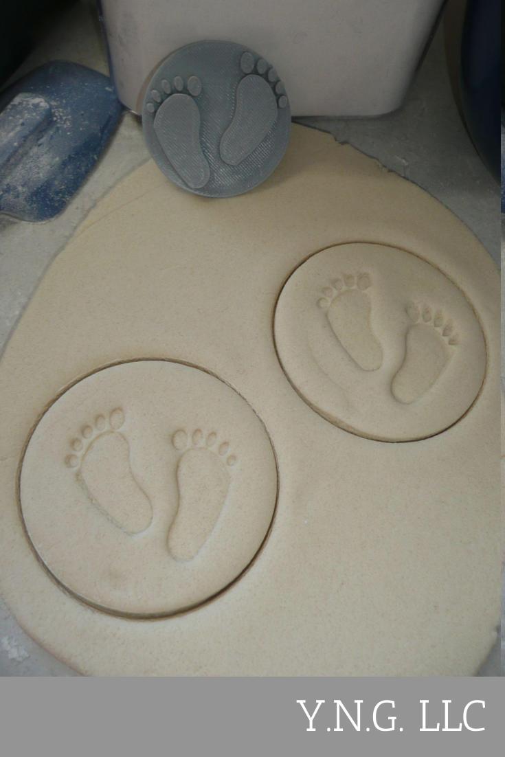 Estampador de Patitas de Bebé de Fondant