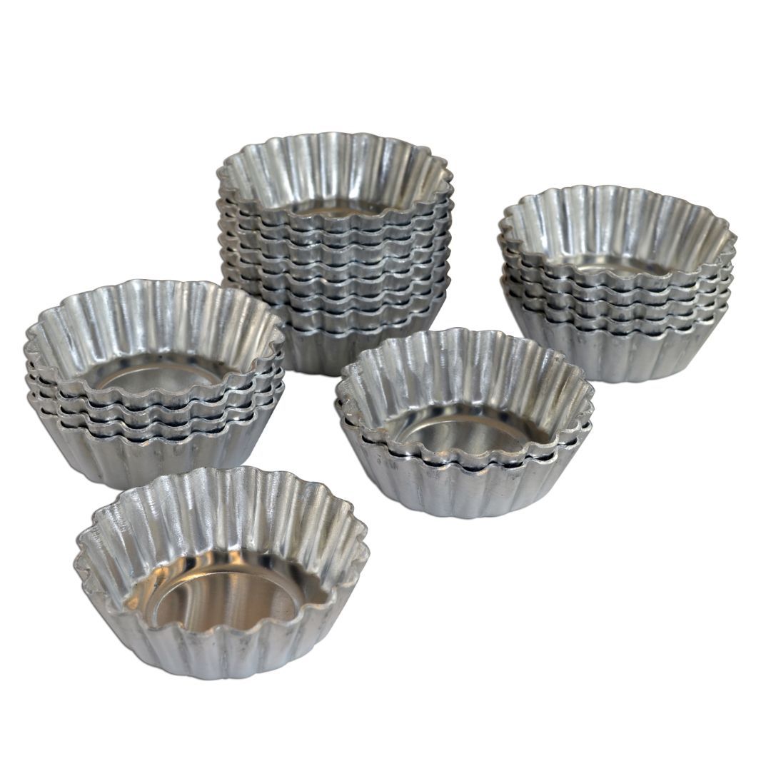 Fat Daddio's Mini Tartlet Pans 20 count — All Sizes