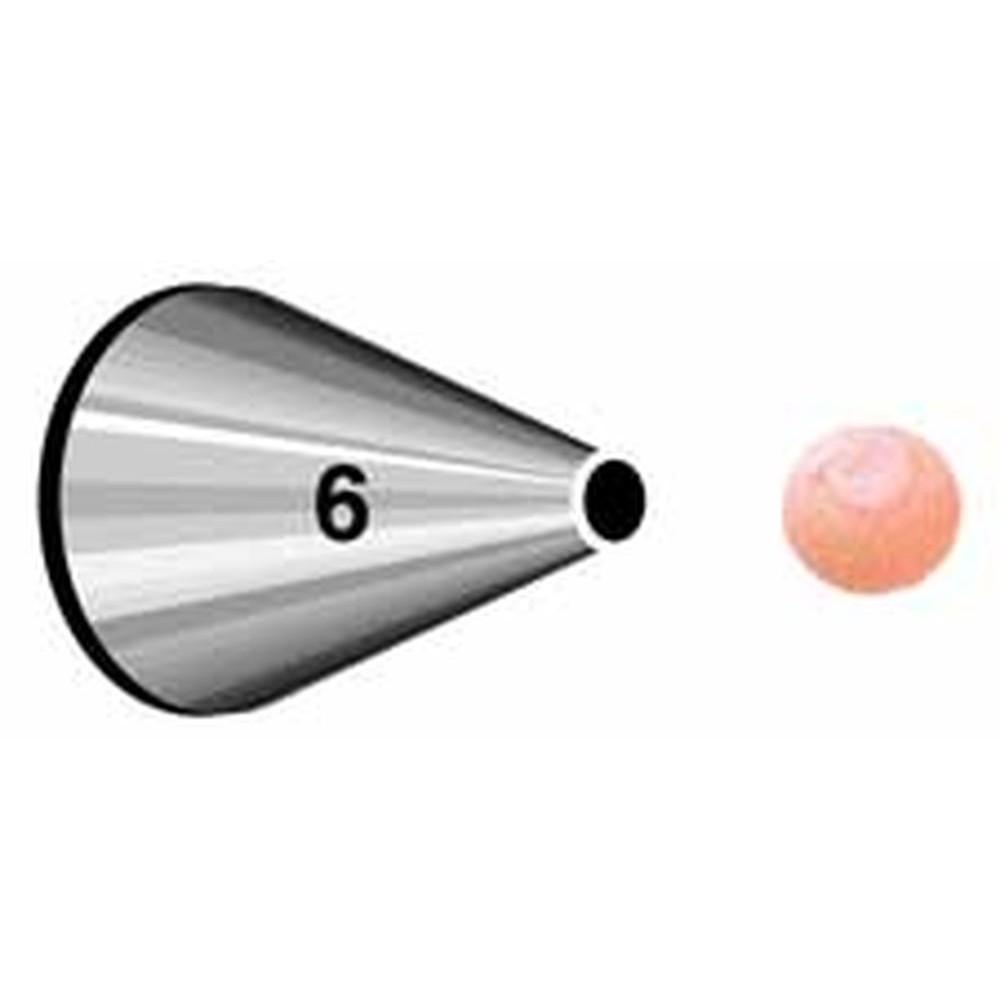 Wilton/Ateco Standard #6 Round Decorating Tip