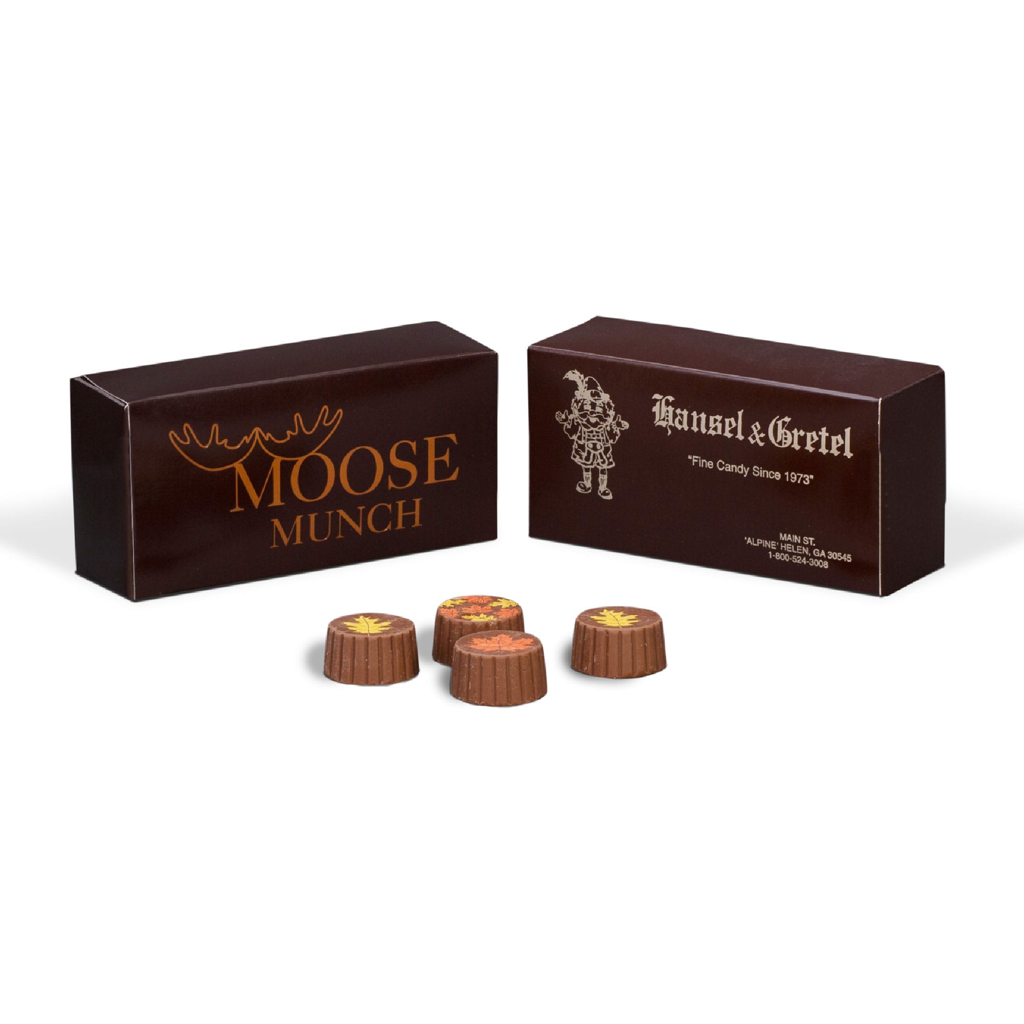 27BR - Cajas de dulces y dulces marrones de 14 x 7 x 4.5 cm - 227 g