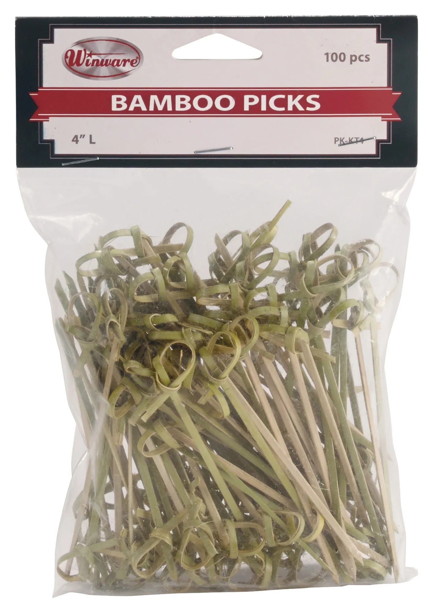 Bamboo Picks 4" Winco