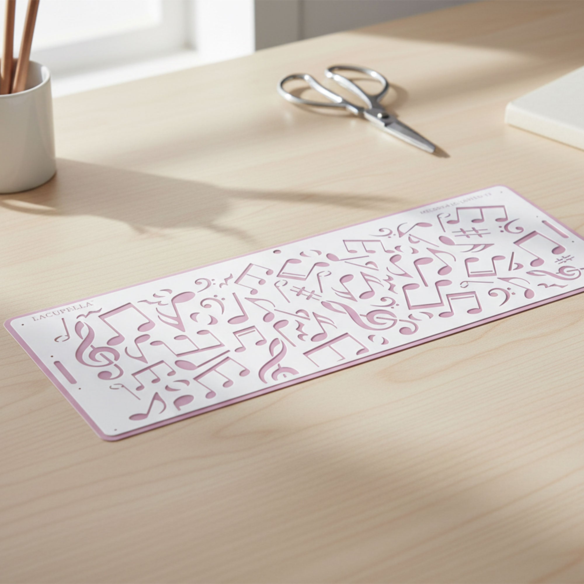 Cake Decorating Stencil MELODIA
