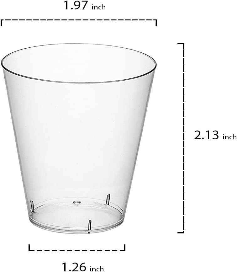 Shot Glass 2oz 50ct Party Essentials Case