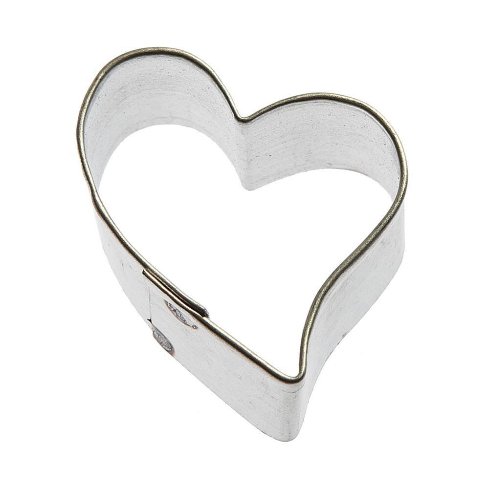 Cortador de galletas mini corazón de amor de 1.25"