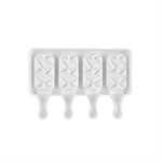 Molde de silicona NY Cake para mini pasteles helados, 4 cavidades