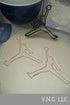 Fondant Cutter Air Jordan Logo