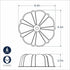 Bundt Pan 6 cup NoridicWare