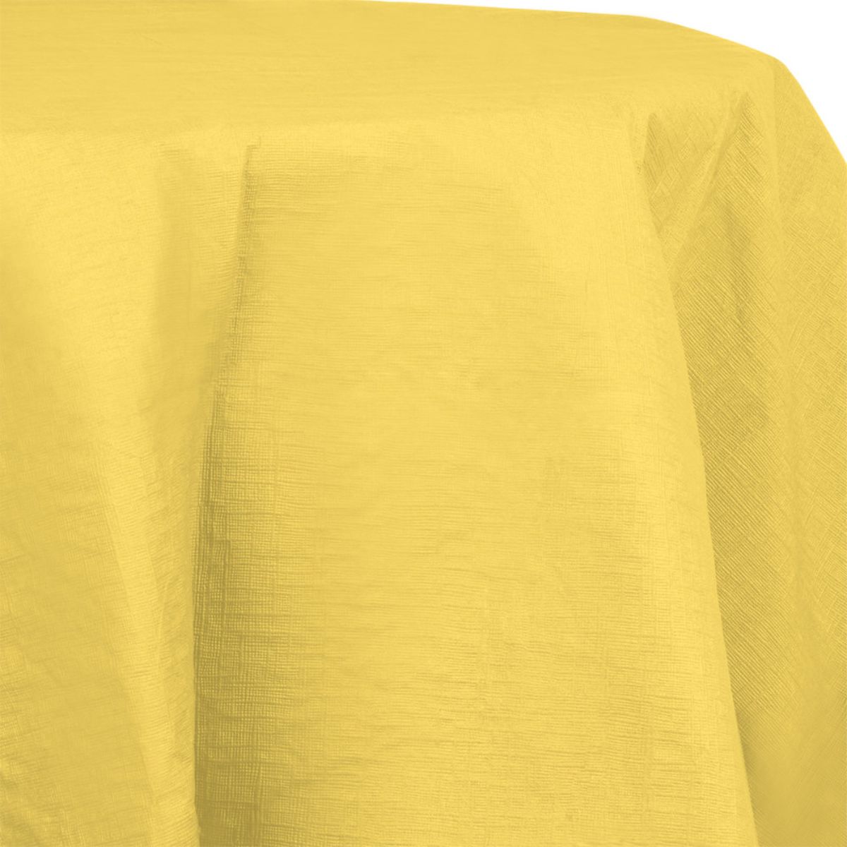 Creative Converting Round Plastic-Lined Tablecover