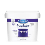 Colorful Satin Ice fondant in various sizes, smooth and pliable for cake decorating and fondant art.
