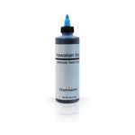 Chefmaster Airbrush Colors 2oz set featuring vibrant food-safe colors for detailed cake and pastry decorating.