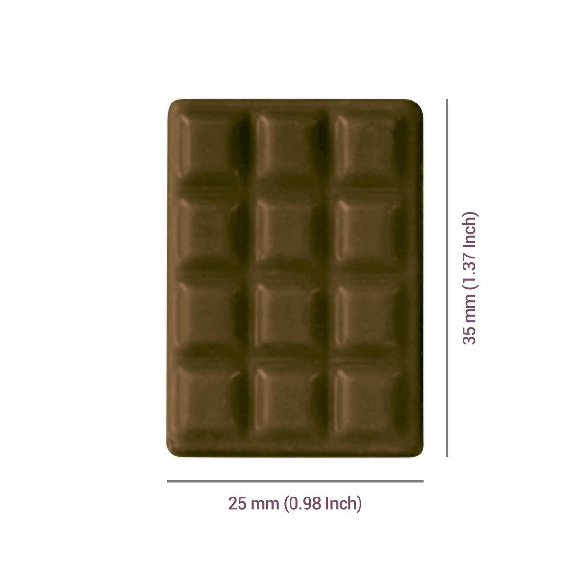 Molde PME para minitableta de chocolate