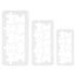 PME Cortadores Geométricos Multicorte Puzzle, Set de 3