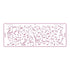 Cake Decorating Stencil MELODIA