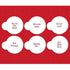 Special Occasions Tops Cookie Stencil - Bake Supply Plus