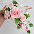 Tea Rose Spray Gumpaste Flower Boquete