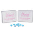 26S - Cajas de papel de aluminio plateado para caramelos y dulce de azúcar de 4 9/16 x 3 9/16 x 1 1/4 - 1/4 lb.