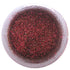 Red Hologram Glitter Dust Sunflower Sugar Art