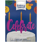 Celebrate Candle Holder/Topper All Colors