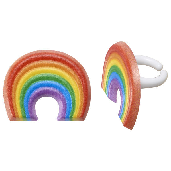 Rainbow Cupcake Rings