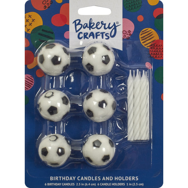 Soccer Candle Holders & Candles