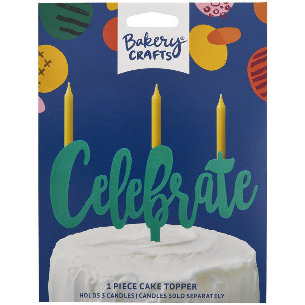 Celebrate Candle Holder/Topper All Colors