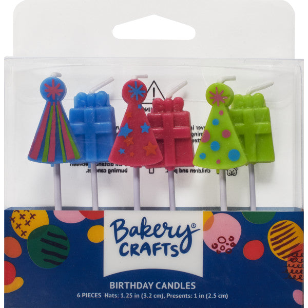 Party Hats Shaped Specialty Candles