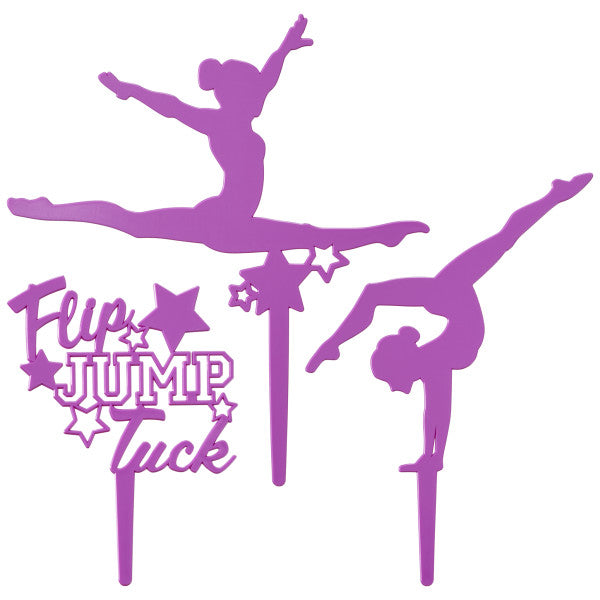 Gymnastic Cake Toppers