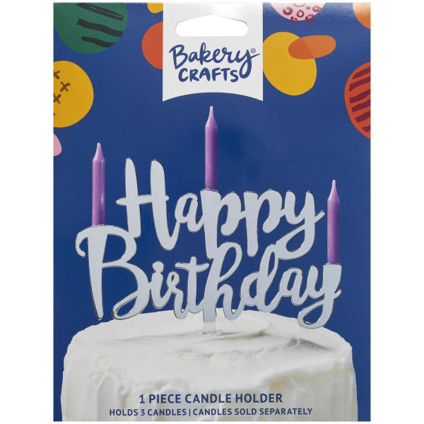 Happy Birthday Candle Topper All Colors