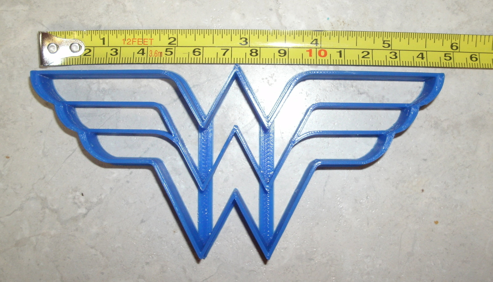 YNG Wonder Woman Logo Fondant Cutter