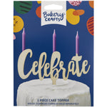 Celebrate Candle Holder/Topper All Colors