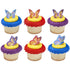 Watercolor Butterflies Cupcake Rings