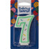 Numeral 7 Green Sprinkle Candle