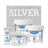 Satin Ice Silver Shimmer Fondant — 4oz, 2lb, 5lb Satin Ice Fondant - Bake Supply Plus