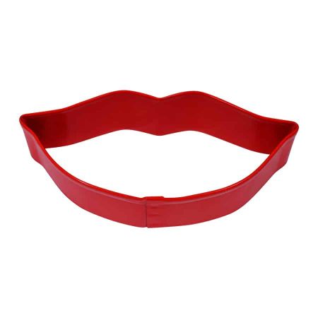 R&M Cookie Cutter Lips 3.5" Red