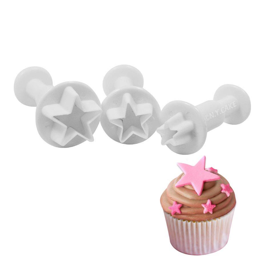 Star Plunger Cutter NY Cake Fondant Cutter - Bake Supply Plus