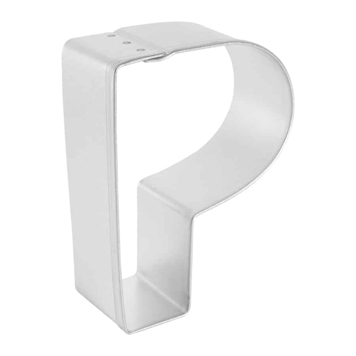 R&M Letter "P" Cookie Cutter 2.75"