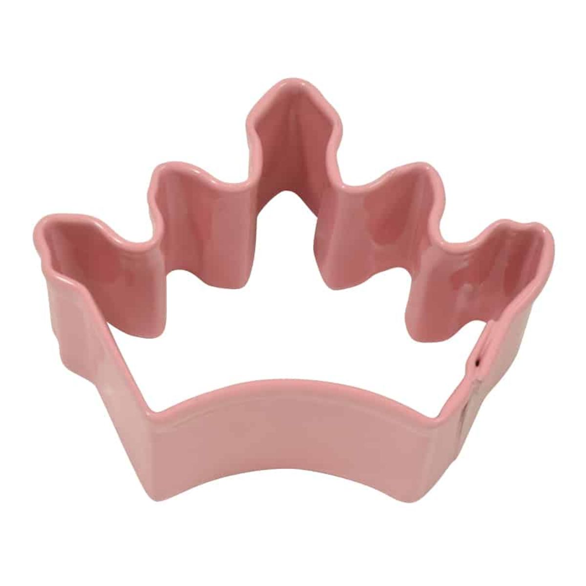 R&M Cookie Cutter Mini Crown Coronation Pink 1.75"