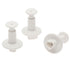 Ateco 3 Heart Plunger Cutters